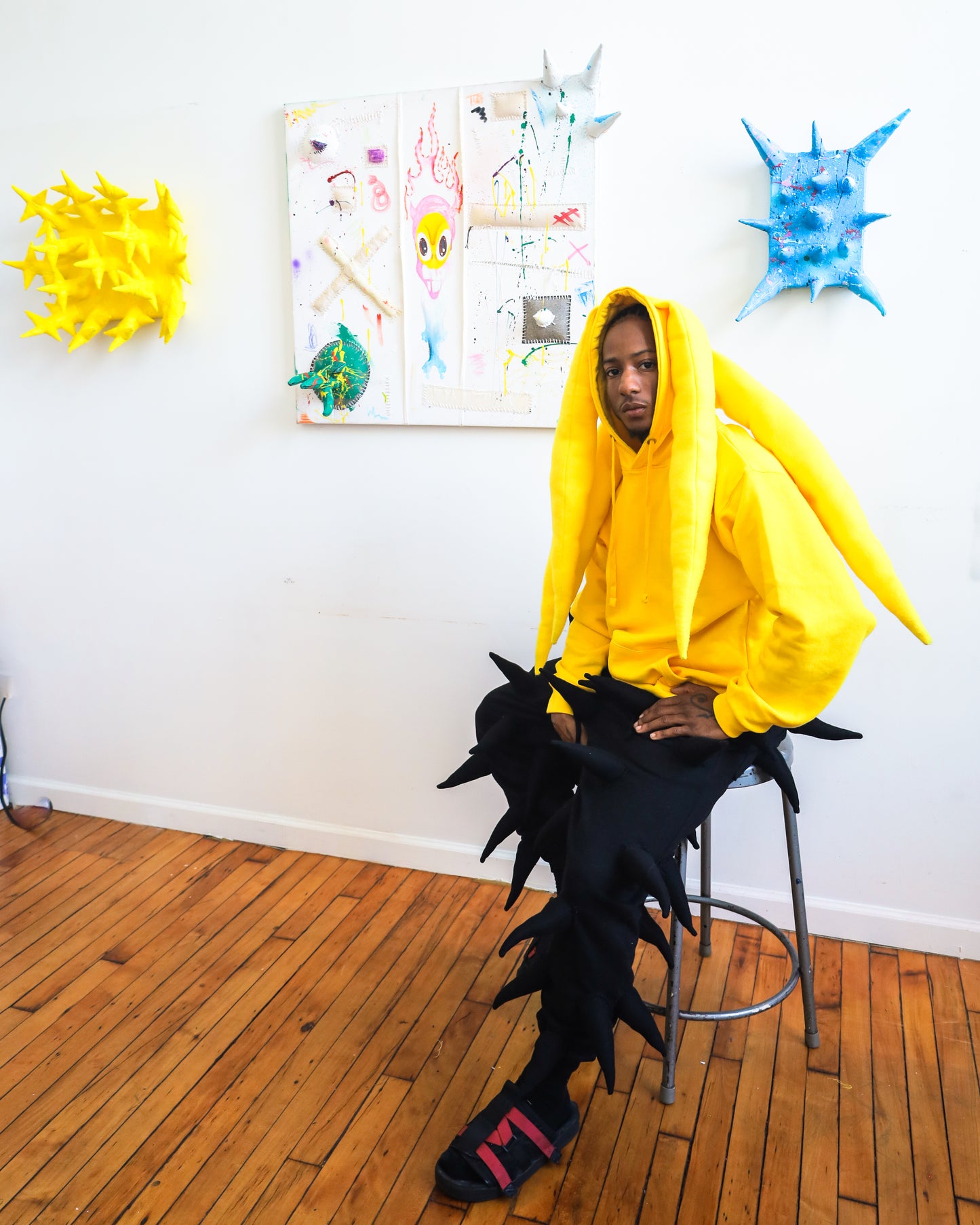 YELLOW PIKA (WICKIE) HOODIE