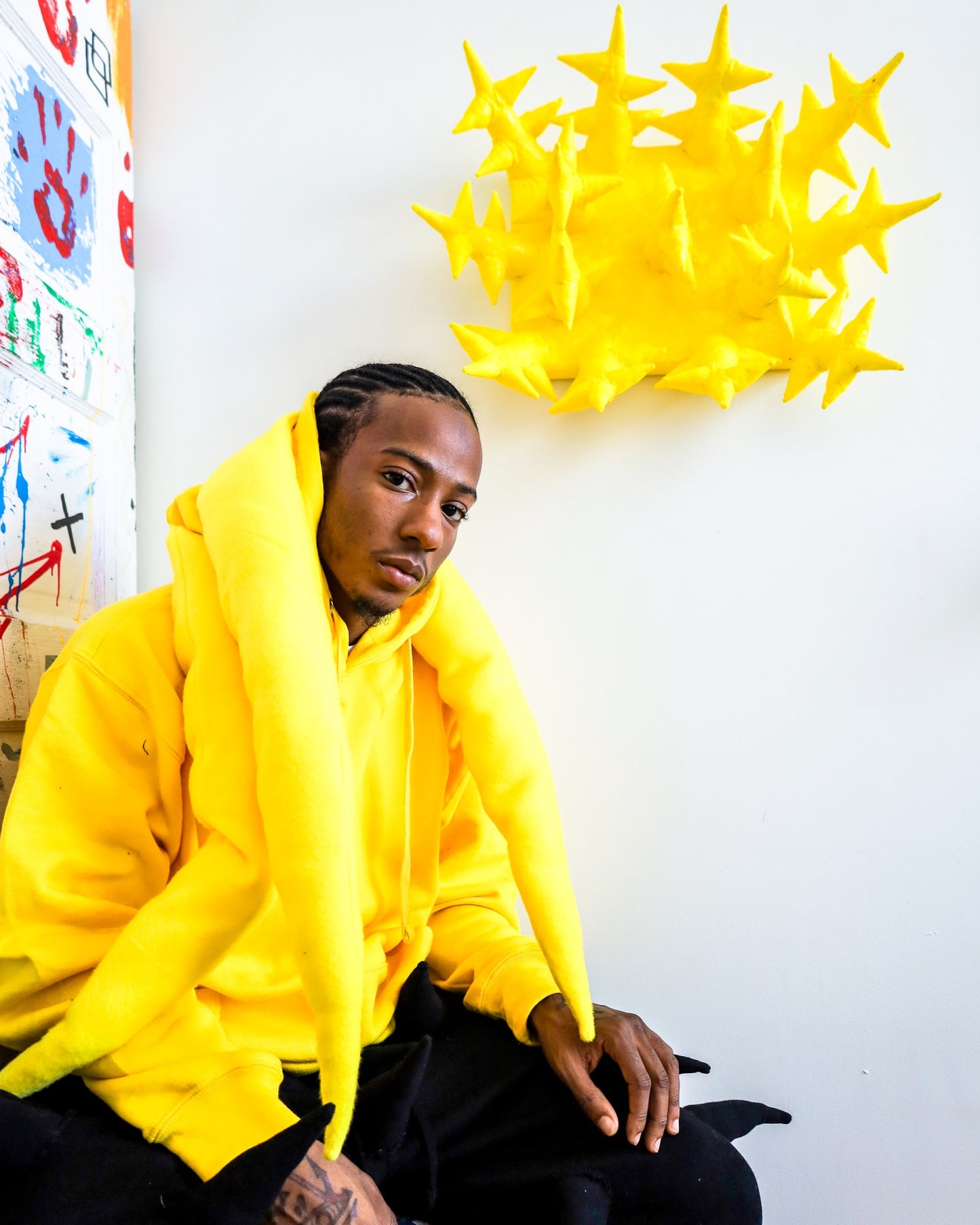 YELLOW PIKA (WICKIE) HOODIE