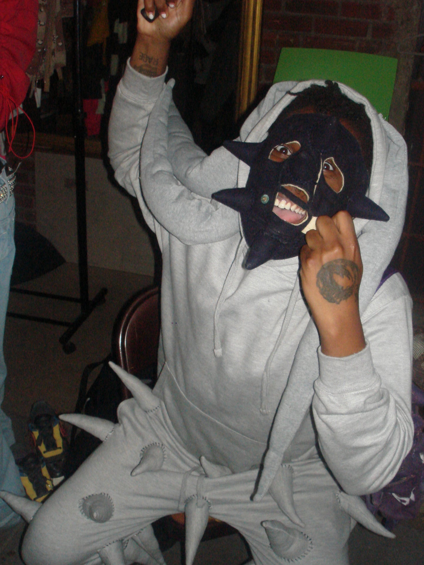 GREY (WICKIE) HOODIE